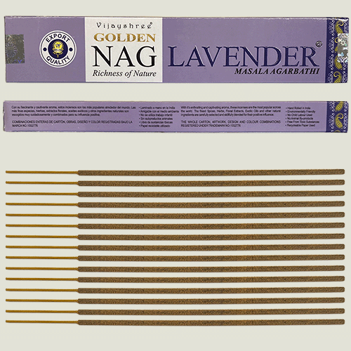 Vonné tyčinky Lavender GOLDEN NAG
