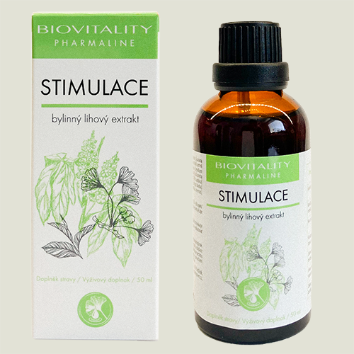 Stimulácia - bylinný liehový extrakt 50ml