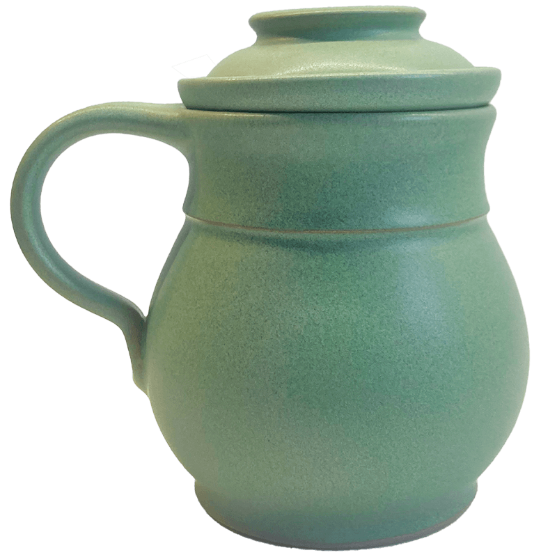 Hrnček keramika zelený