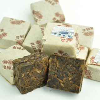 2012 Haiwan Mini Brick Ripe Pu-erh Tea / cena za 1 ks