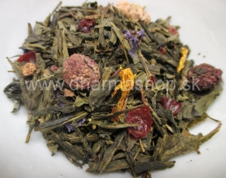 Zelený čaj Malina - mäta 50g