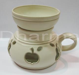 Aromalampa keramika bledá 3