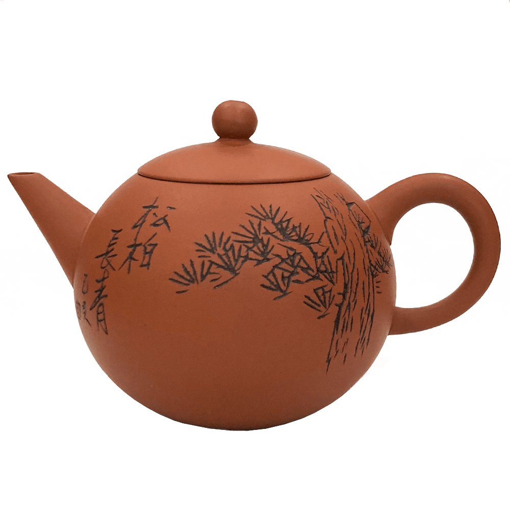 Čajník keramika terakota