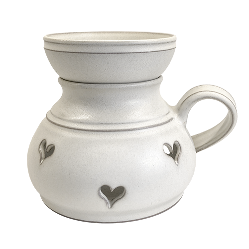 Aromalampa keramika Srdce