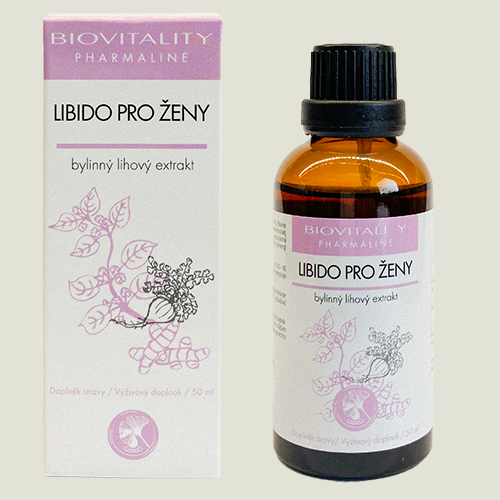 Libido pre ženy - bylinný liehový extrakt 50ml