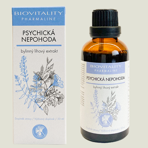 Psychická nepohoda - bylinný liehový extrakt 50ml